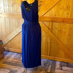 T-Shirt, cut out, maxi summer dress